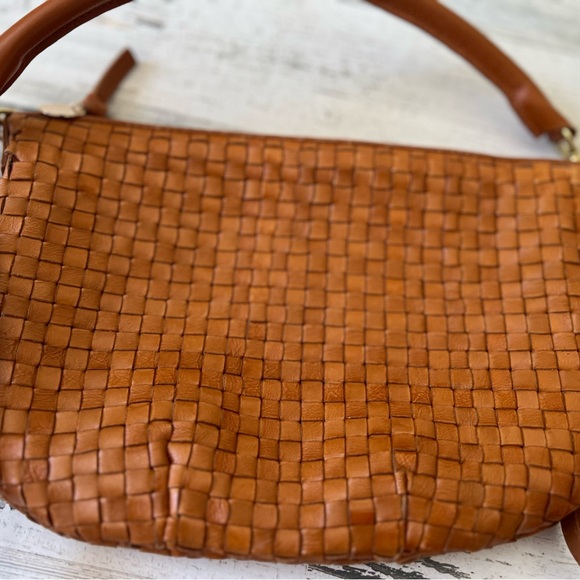 Clare V Petit Moyen Natural Woven Checker - Picture 7 of 8